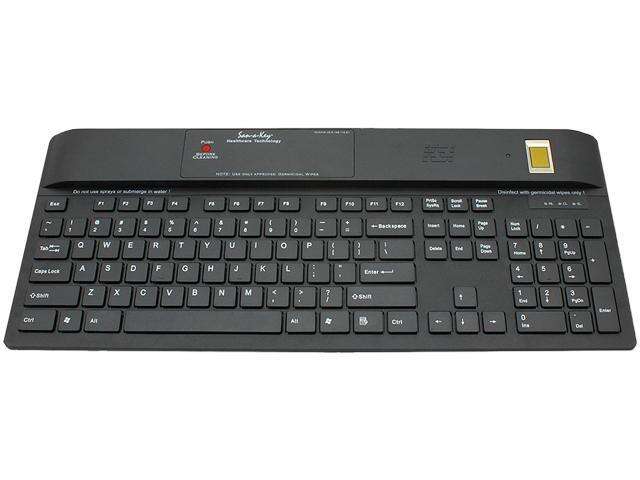 Ksi Black 104 Usb Kb/Tcs1 Fingerprnt KSI-1700 SX FFFB - Click Image to Close